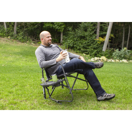 Campingstuhl GCI Freestyle Rocker XL with Side Table