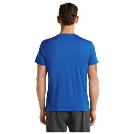 Herren-T-Shirt Icebreaker Men Merino 150 Tech Lite SS Tee Range Stripes