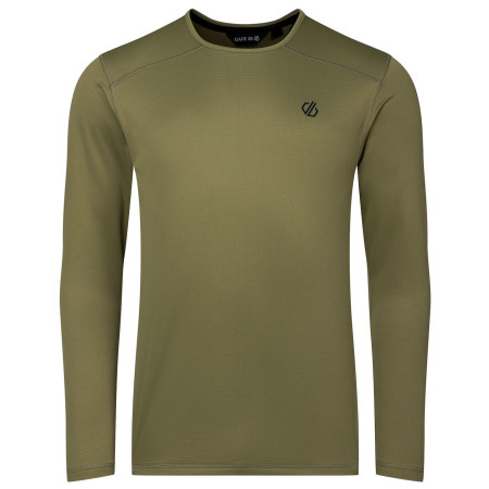 Herren-T-Shirt Dare 2b Ventura Grid Crew Neck grün MartiniOlive