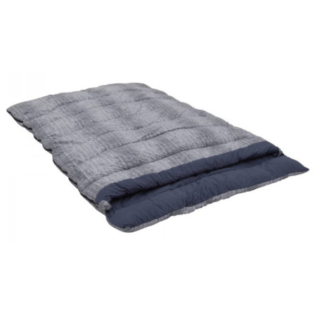 Schlafsack Vango Borealis Double Heathered grau/blau Grey Print