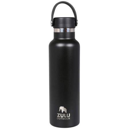 Thermoflasche Zulu Travel Bottle 0,6 L schwarz black