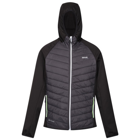 Herrenjacke Regatta Andreson VIII Hybrid grau Ash/Black