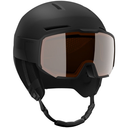 Skihelm Salomon Osmo schwarz Black
