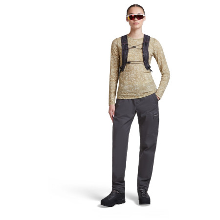Damen-Funktionsshirt Icebreaker Women M 200 Oasis LS Crewe Moss BloomAOP