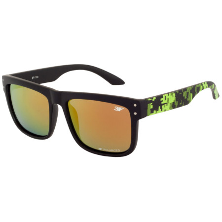 Brille 3F Rumble schwarz/grün