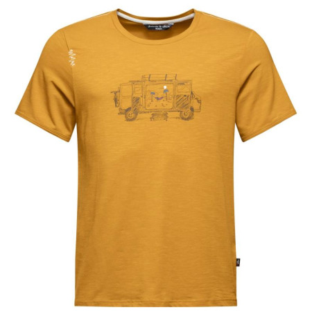 Herren-T-Shirt Chillaz Van Life gelb curry