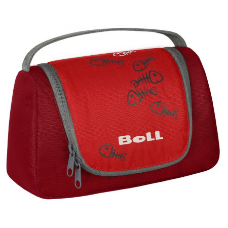 Kinder-Kulturbeutel Boll Junior Washbag dunkelrot truered