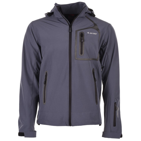 Herrenjacke Hi-Tec Nils grau MidnightGray/Black