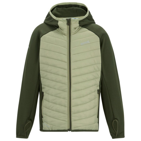 Kinderjacke Regatta Junior Andreson Hybrid DkKhaki/LtSg grün DkKhaki/LtSg