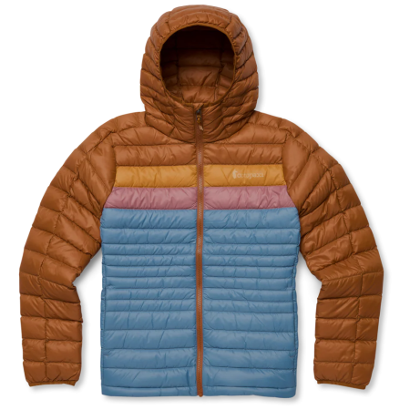Damen Daunenjacke Cotopaxi W'S Fuego Down Hooded Jacket braun/blau Sienna and Fjord