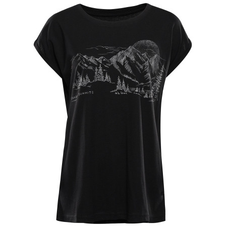 Damen-T-Shirt Alpine Pro Nogera 2 schwarz Black