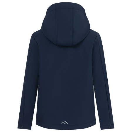 Kinder-Softshell-Jacke Regatta Haydenbury Navy (Wild Lime)
