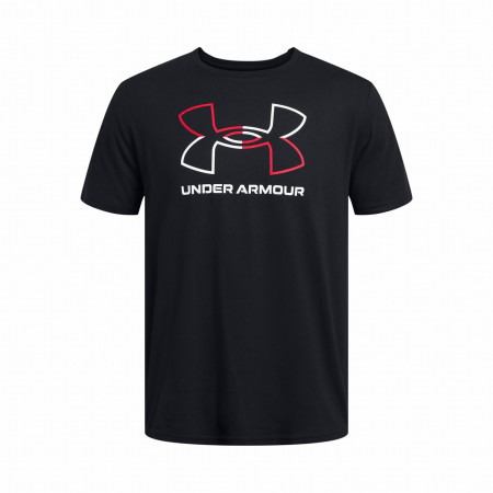 Herren-Funktionsshirt Under Armour GL FOUNDATION UPDATE SS schwarz/weiß Black/Red/White