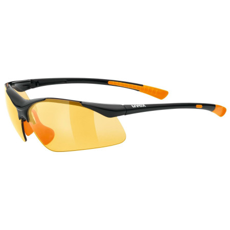 Sonnenbrille Uvex Sportstyle 223 schwarz/orange Black / Ltm.Orange