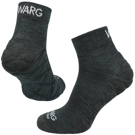Socken Warg Endurance Merino Mid grün Viridian green