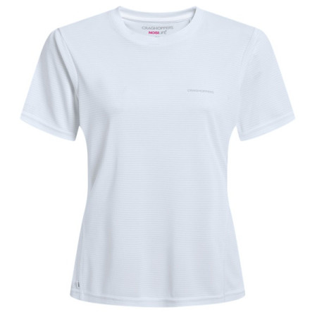 Damen-Funktionsshirt Craghoppers NosiLIfe SolarShield+ SS T-Shirt weiß White