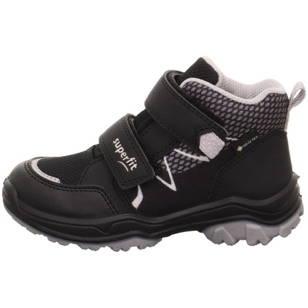 Kinderschuhe Superfit Jupiter GTX Schwarz/Hellgrau