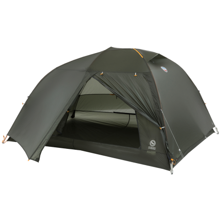 Ultraleichtes Zelt Big Agnes Copper Spur UL3 Bikepack grün Lichen Green