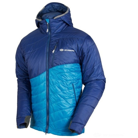 Herrenjacke Sir Joseph Heron Hooded Man blau navy/turquoise