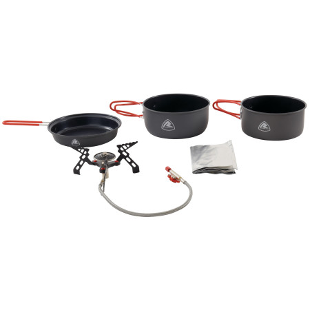 Campingkocher und Geschirr Robens Fire Beetle Pro Cook Set M schwarz Black