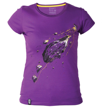 Damen-T-Shirt Singing Rock Rocket lila