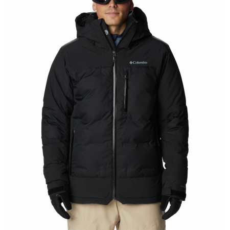 Herren-Winterjacke Columbia Wild Card™ II Down Jacket schwarz Black
