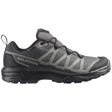 Herren Trekkingschuhe Salomon Exraise Gtx grau Asphalt / Sedona Sage / Black