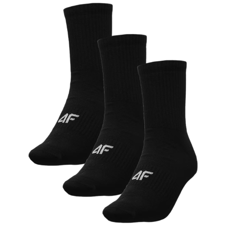 Herrensocken 4F Hohe weiße Socken M280 schwarz DEEP BLACK