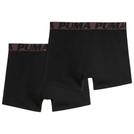 Herren-Boxershorts Puma Striped Elastic Boxers 2P black