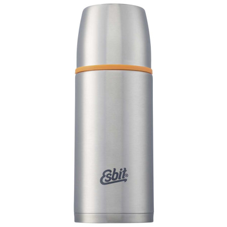 Thermokanne Esbit mit zwei Verschlusskappen 500 ml silber Silver