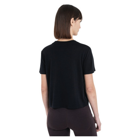 Damen-T-Shirt Icebreaker Women Merino 150 Tech Lite SS Crop Tee