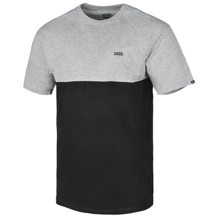 Herren-T-Shirt Vans MN Colorblock Tee grau AthleticHeather/Black