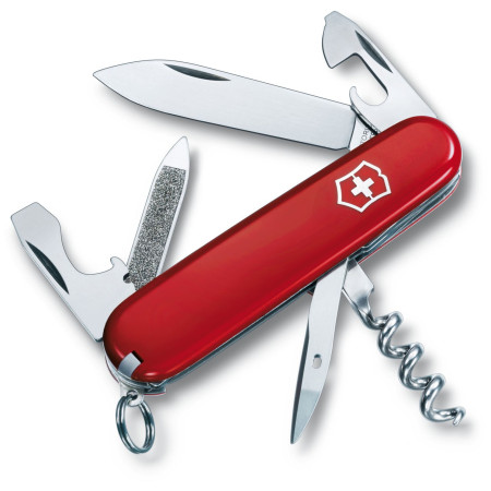Taschenmesser Victorinox Sportler mit Schlüsselanhänger rot