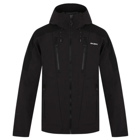 Herren Softshell-Jacke Husky Sevan M schwarz Black