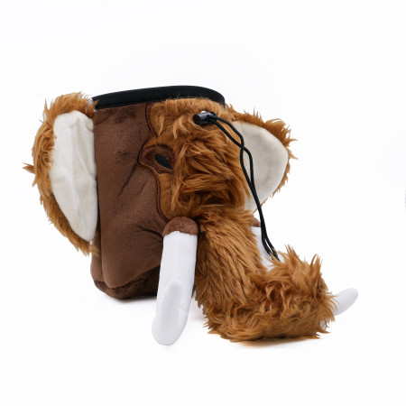Kreidebeutel YY VERTICAL Chalk Bag Animal dunkelbraun MAMMOUTH