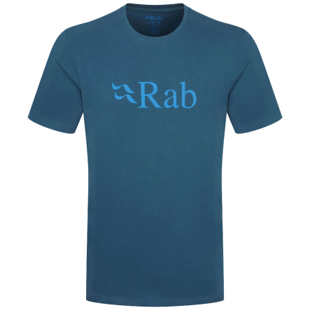 Herren-T-Shirt Rab Stance Logo Tee blau