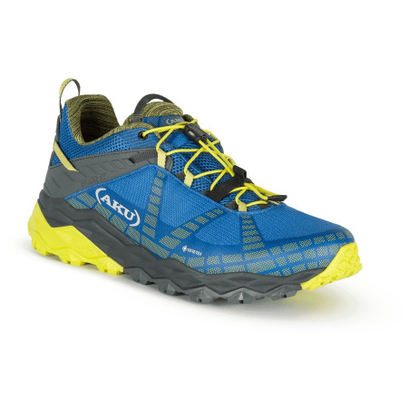 Wanderschuhe Aku Flyrock Gtx blau/gelb Blue/Lime