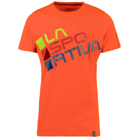 Herren-T-Shirt La Sportiva Square T-Shirt M orange Pumpkin