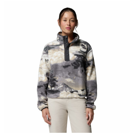 Damen-Sweatshirt Columbia Helvetia™ II Printed Cropped Half Snap
