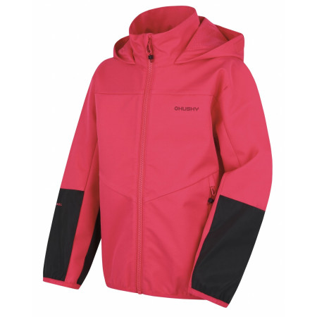 Kinder-Softshell-Jacke Husky Sonny K rosa Pink
