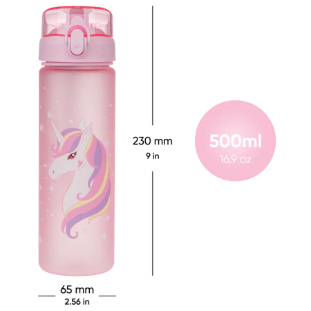 Kindertrinkflasche Baagl Tritan-Trinkflasche 500ml