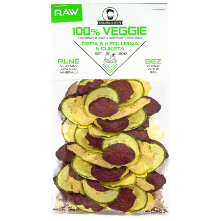 Getrocknetes Gemüse Usušil & Syn Řepa & kedlubna & cuketa 25 g rot