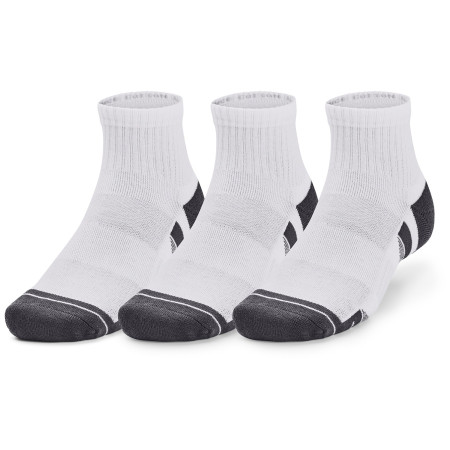 Socken-Set Under Armour Performance Cotton 3p Qtr weiß White / White / Pitch Gray