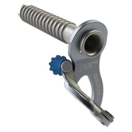 Eisschraube Singing Rock Quickspin L12 silber