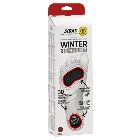 Schuheinlagen Sidas Winter 3D Merino