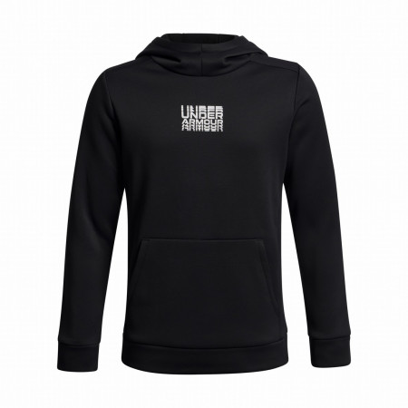 Kinder-Sweatshirt Under Armour Armour Flc Retro Grphc HD schwarz Black