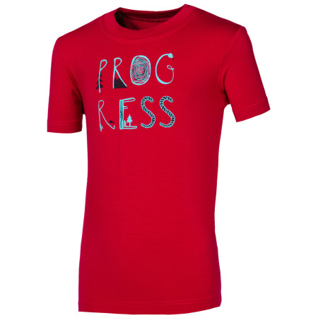 Kinder-Funktionsshirt Progress DT FRODO "PROGRESS" 26FP rot Burgundy