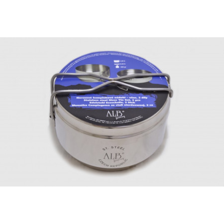 Essschale ALB forming Edelstahl - zweiteilig