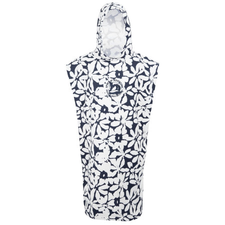 Poncho Regatta Adult Towel Robe weiß Nvy/WhtLFlrl