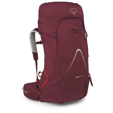 Damen Wanderrucksack Osprey Aura Ag Lt 50 weinfarbe antidote purple